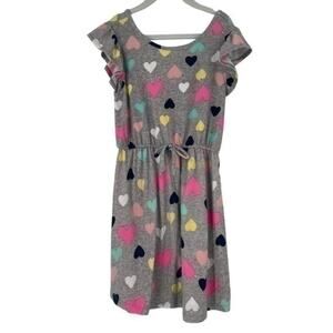 Casual heart dress girls small